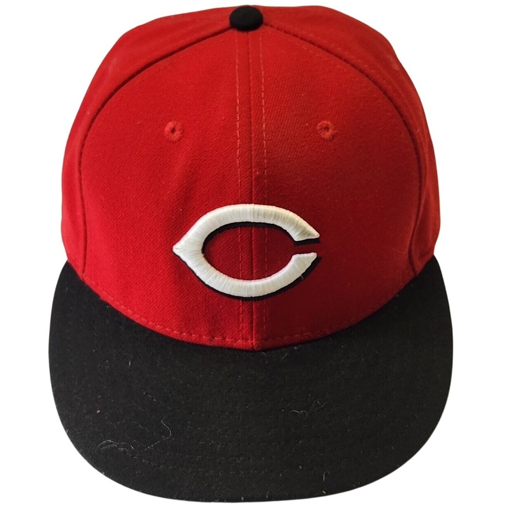 New Era Cincinnati Reds 59FIFTY Fitted‎ Hat MLB Baseball Cap 7 1/8